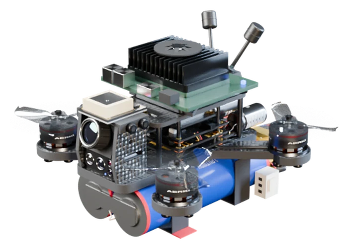 Edge compute drone with NVIDIA Jetson Orin Nano Super