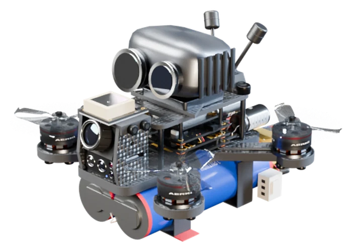 EO/IR optical drone